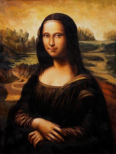 Leonardo Da Vinci Mona Lisa Ii Painting Leonardo Da Vinci Mona Lisa