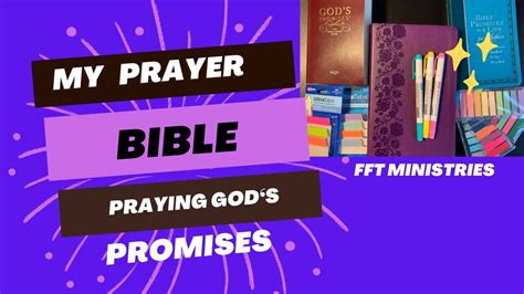 My Promise Bible Praying Gods Promisesintroduction Youtube