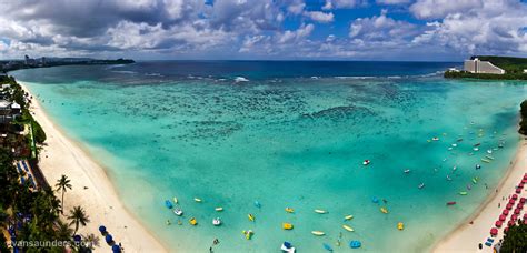 Tumon Bay Guam Tumon Bay Guam From The Outrigger Hotel Evan