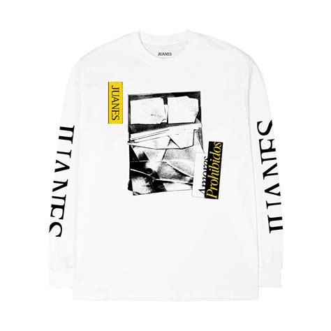 Amores Prohibidos Longsleeve White Juanes Official Store