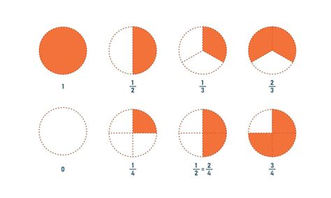 Fracción Matemática Medio Tercero Cuarto De Pastel Infografía