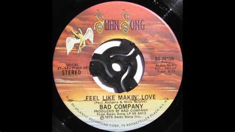 Feel Like Makin Love Bad Company 1975 Youtube