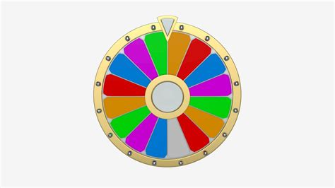 Wheel Of Fortune Buy Royalty Free 3d Model By Hq3dmod Aivisastics
