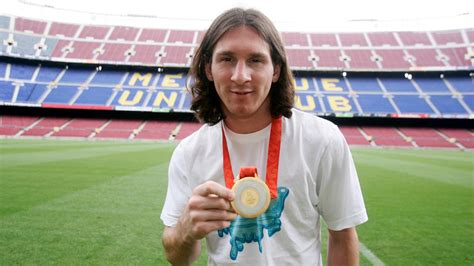 10 Anys De Lor Olímpic De Lionel Messi