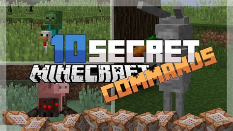 Minecraft 10 Secret Commands Minecraft Blog