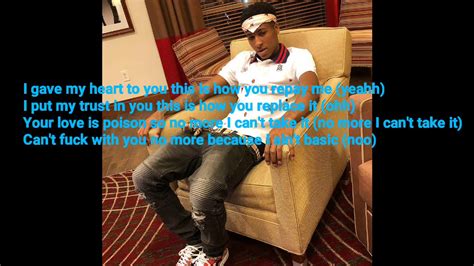More inside… sha'carri richardson will not compete in the upcoming tokyo olympics. NBA Youngboy Love is Poison Lyrics - YouTube