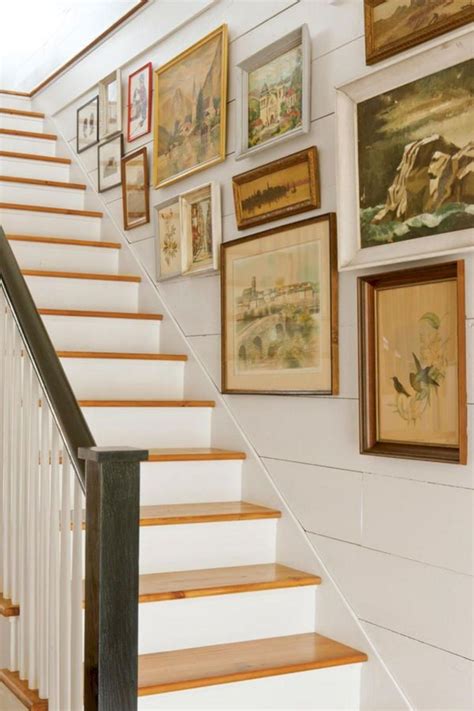Shiplap Wall With Stairway Stair Wall Ideas Staircase Ideas Staircase