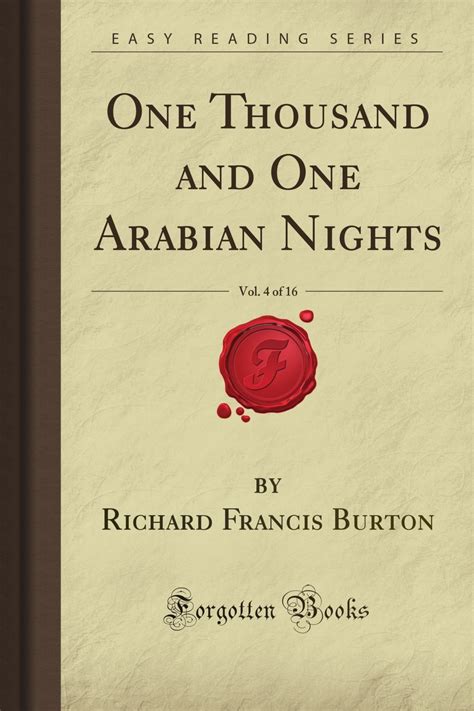 One Thousand And One Arabian Nights Volume 4 Of 16 By Anonymous