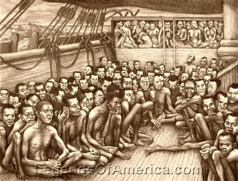 Legends Of America Photo Prints Slavery Slave Ship
