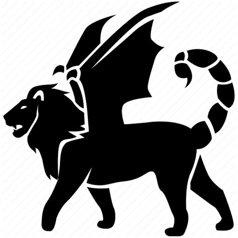 Beast Fantasy Legend Manticore Monster Mythology Persian Icon