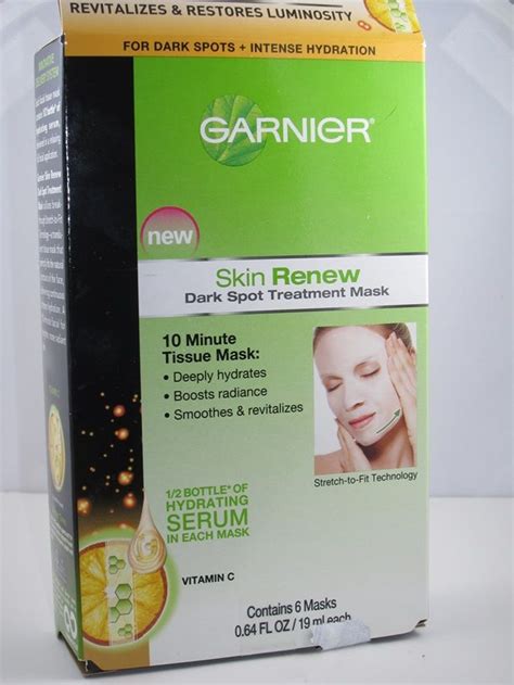 Garnier Skin Renew Dark Spot Treatment Mask Review Musings Of A Muse