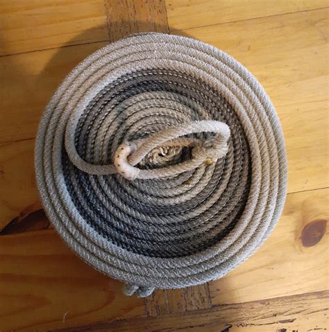 Lariat Rope Basket With Lid Etsy