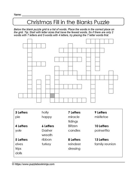 Then, make a word list with an answer and a clue on each line. Printable Science Puzzle | Printable Crossword Puzzles
