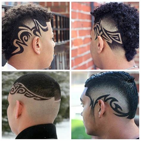 Tribal Hair Designs For Men