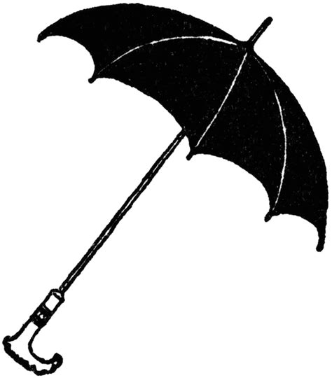 Umbrella Black And White Free Umbrella Clip Art Wikiclipart