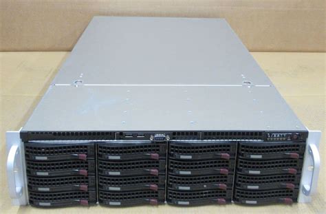 Supermicro Superchasis Cse 836 4 68tb 3u Jbod Storage Server