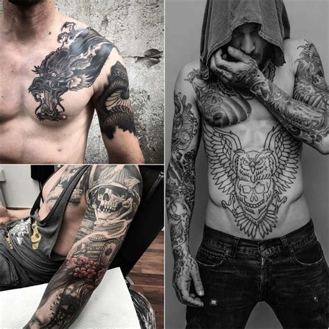 View Chest Tattoos For Black Men