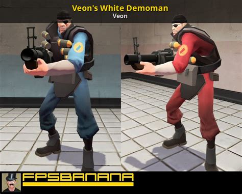 Veons White Demoman Team Fortress 2 Mods