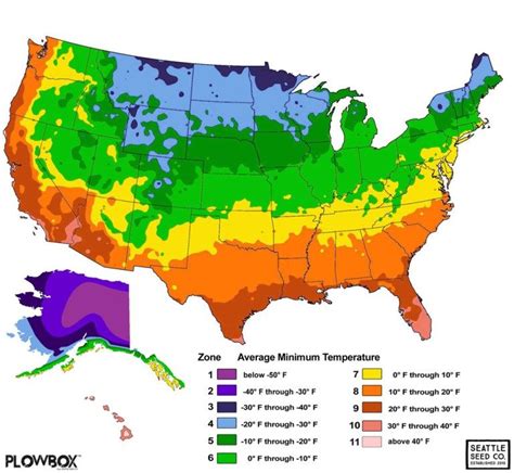 Hardiness Zones And Succulents Gardening Zone Map Planting Zones Map Usda Zone Map