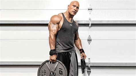 Online Crop Hd Wallpaper Weights The Rock 4k Workout Dwayne