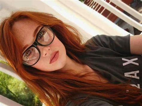 Pin By Samuel Canite On Glasses Redheads Redhead Girls With Red Hair