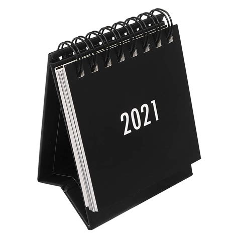 Toyandona Mini Desk Calendar 2022 Standing Flip Calendar 2021 2022