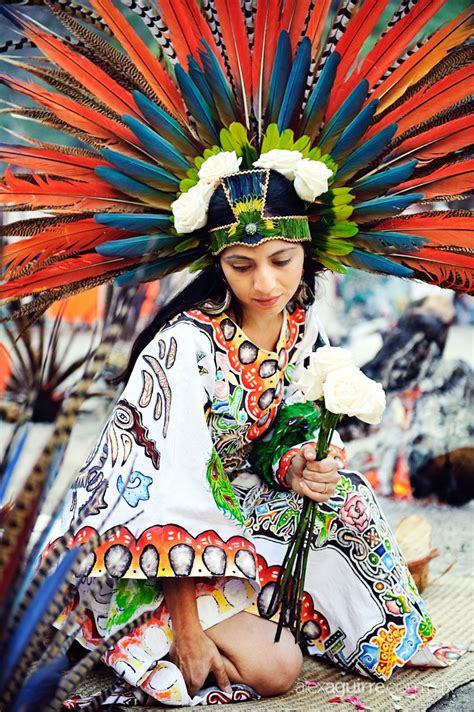 The Bride Aztec Culture Mexican Culture Feather Headdress