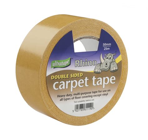 50mm X 25m Double Sided Carpet Tape Fosseway Tapes And Fixings Limited