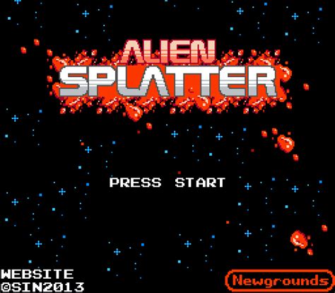 Alien Splatter Screenshots For Browser Mobygames