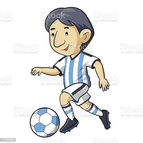 Soccer Kid Cartoon Stock Illustration Download Image Now Active