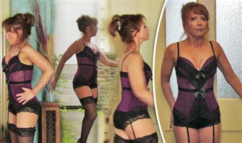 Eastenders Spoilers Bonnie Langford Causes Meltdown As Carmel Kazemi Strips To Underwear Tv