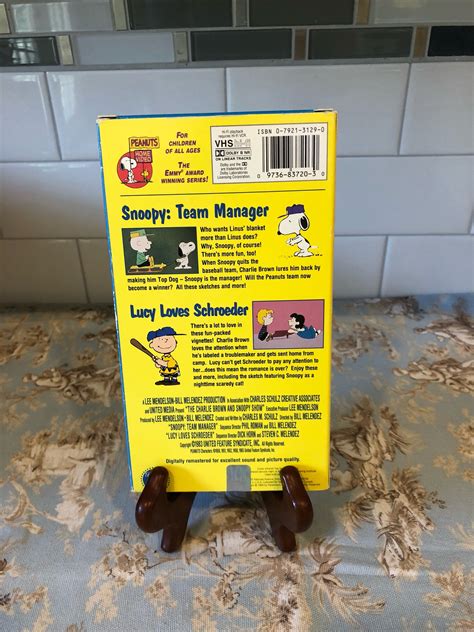 The Charlie Brown And Snoopy Show Vhs Rare Vintage Factory Sealed My