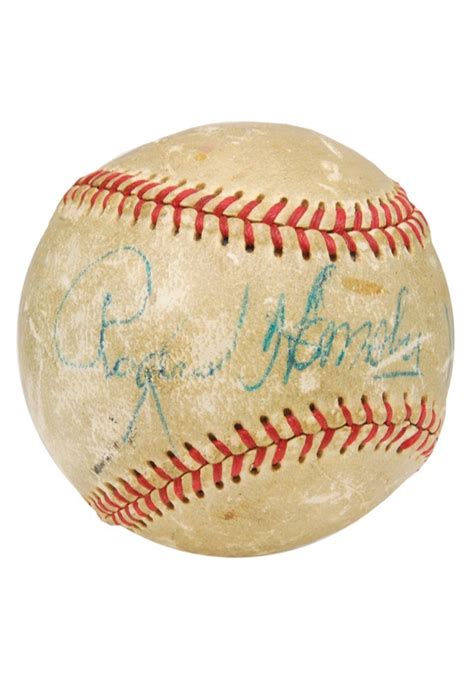 Lot Detail 1957 Rogers Hornsby Single Signed Baseball Full Jsa