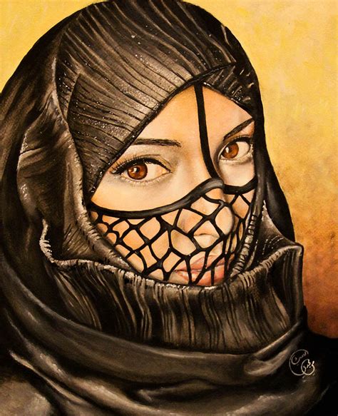 Arabian Girl Painting By Mai Magdy Fine Art America