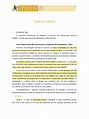 Carta de Veneza 1964 | PDF