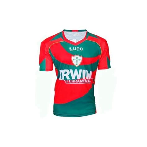 Portuguesa Football Jersey Home Number 10 201213 Lupo