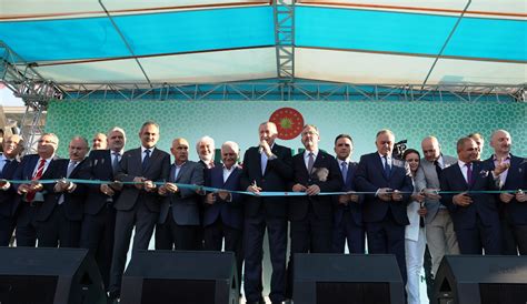 Cumhurbaşkanı Erdoğan Manisada toplu açılış törenine katıldı