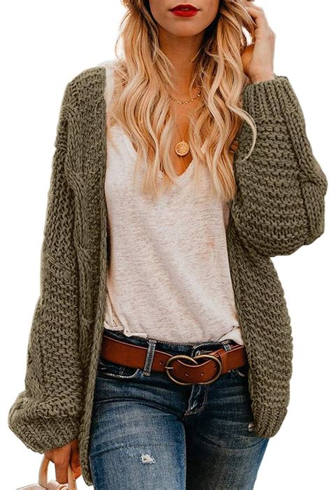 Astylish Open Front Chunky Knit Cardigan The Best Cutest Cardigans