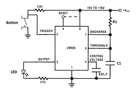 The 555 timer's output will be connected to a micro relay coil. 555 Timer Basics - Monostable Mode