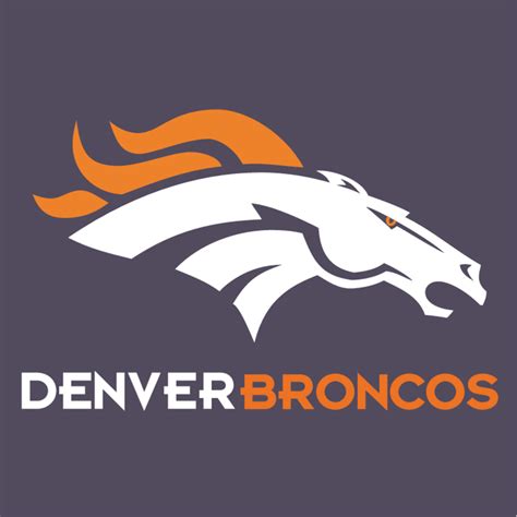 Denver Broncos Logo Vector Logo Of Denver Broncos Brand Free Download