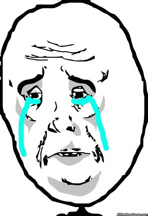 crying face cute overload trollface rage comic crying