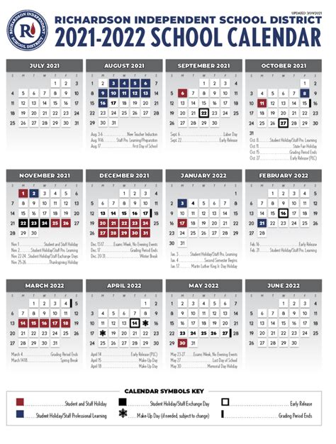 Risd Academic Calendar 2022 23 Customize And Print