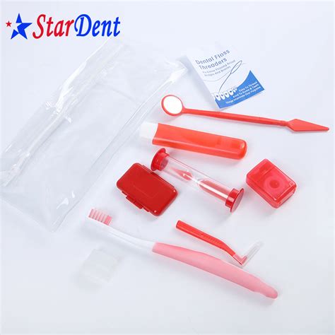 Portable Orthodontic Toothbrush Cleaning Kits 8 In 1 Travel Dental Orthodontic Kit Buy