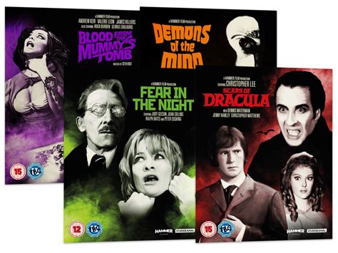Win A Collection Of Hammer Horror Films On Blu Ray And Dvd Sight