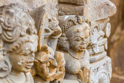 A Sculpture Of Durga In Abhaneri Stock Photo Image Of Carving Asian