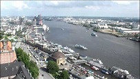 Webcam live aus dem Hafen Hamburg. - YouTube