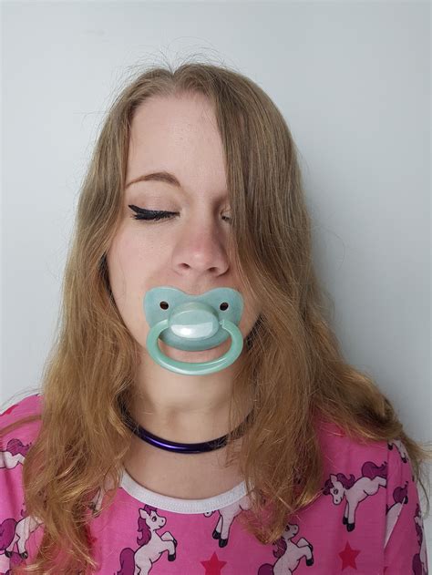 Adult Pacifier Soother Dummy From The Dotty Diaper Company Etsy