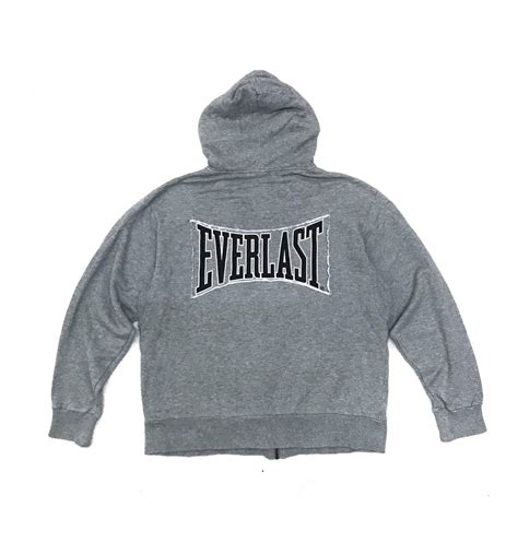 Vintage Vintage Everlast Big Logo Spell Out Rare Hoodie Jacket Grailed
