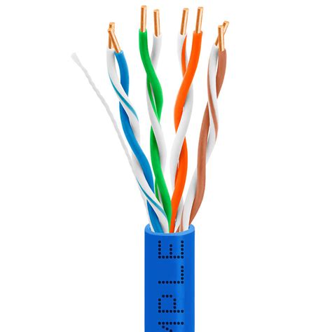 Most category 5 cables are unshielded, relying on the twisted pair design and differential signaling for noise rejection. Cmple Cat 5e Bulk Ethernet LAN Network Cable 1010-N B&H Photo