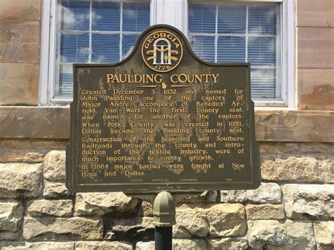 Paulding County Historic Sign Dallas Georgia Paul Chandler June 2017